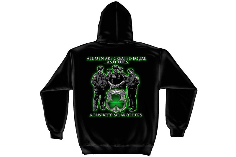 Policeman's Brotherhood Irish Hooded Sweatshirt