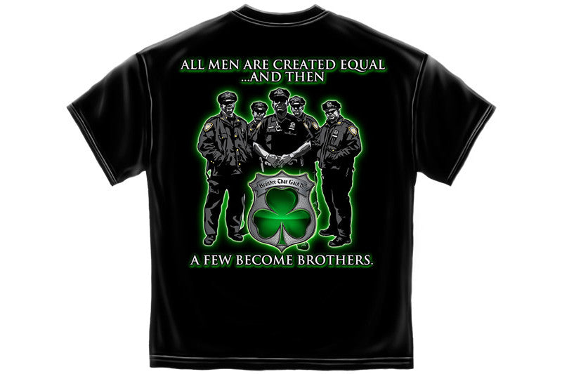 Policeman's Brotherhood Irish Short Sleeve T Shirt