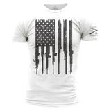Grunt Style Rifle Flag - White