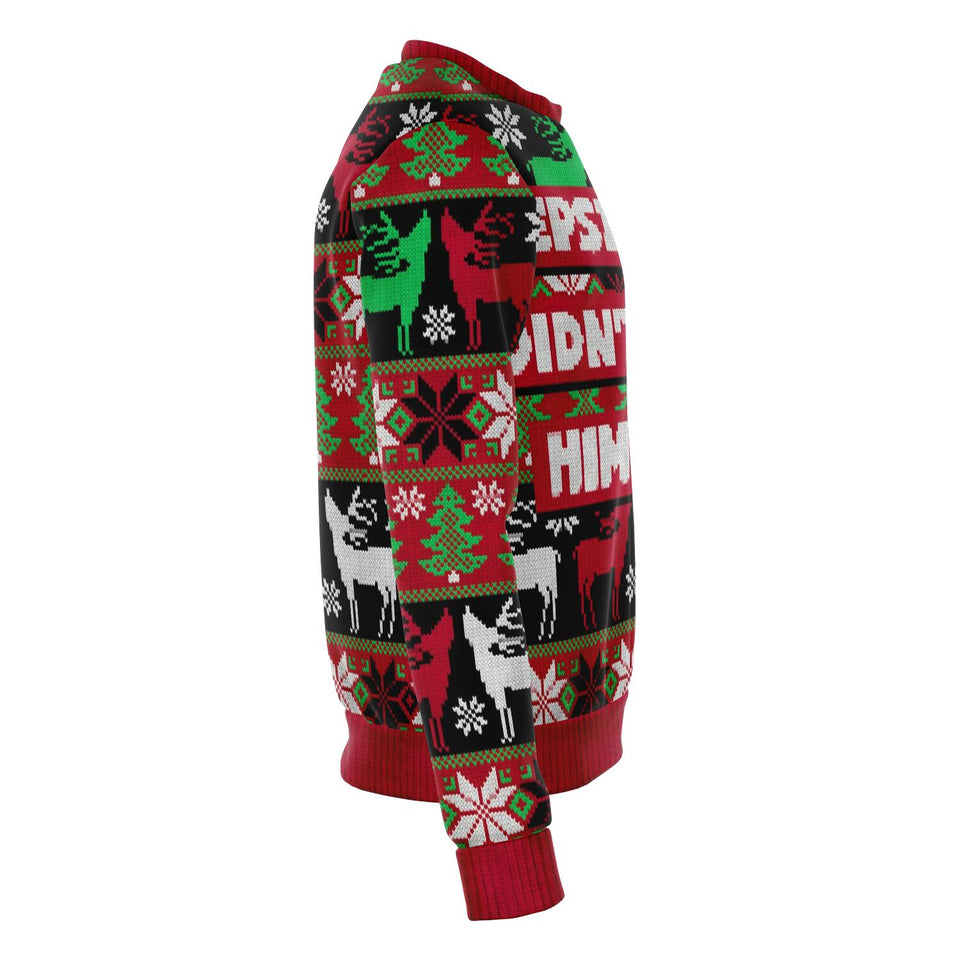 Epstein Didn't Kill Himself Christmas Sweatshirt