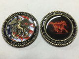 2 Inch Navy Mustang Challenge Coin