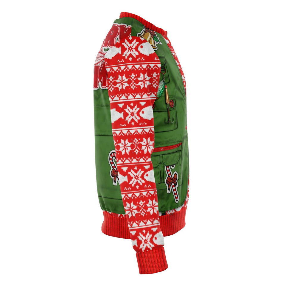 Merry Fishmas Christmas Sweatshirt