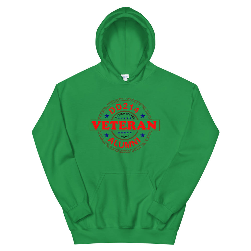 DD-214 Alumni Navy Veteran Unisex Hoodie
