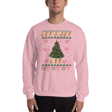 Let's Get Lit Unisex Christmas Sweatshirt
