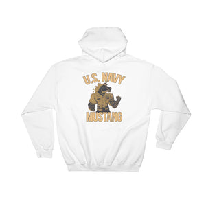 US Navy Mustang Hooded Sweatshirt