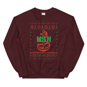 U.S. Navy Chief Christmas Sweatshirt
