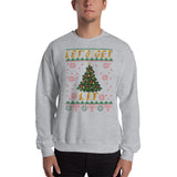 Let's Get Lit Unisex Christmas Sweatshirt