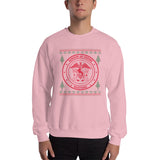 Navy Mustang Unisex Christmas Sweatshirt