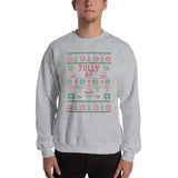 Jolly AF Unisex Christmas Sweatshirt