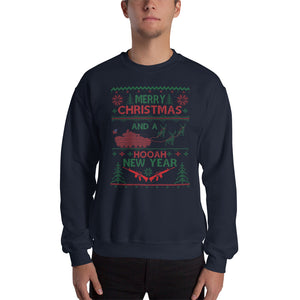 Have a Happy Hooah New Year Unisex Christmas Sweatshirt