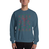 Jolly AF Unisex Christmas Sweatshirt