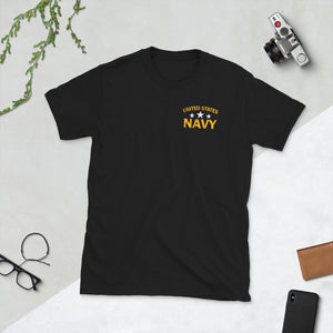 U.S. Navy Mustang Veteran Short-Sleeve Unisex T-Shirt