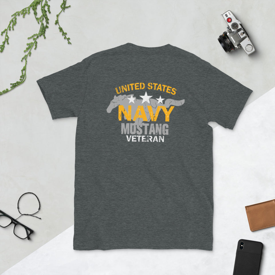 U.S. Navy Mustang Veteran Short-Sleeve Unisex T-Shirt