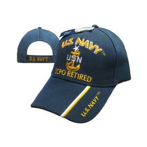 United States Navy Senior Chief Petty Officer Retired Cap